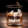 Battle For American Values - US Election Whiskey Glass - Gift For Conservative Supporters