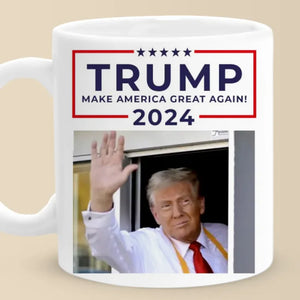 Hey, Pick Me Up To The White House - US Election Mug - Gift For Conservative Supporters