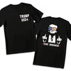 You Missed, I'm Untouchable - US Elections Back And Front Printed Unisex T-shirt