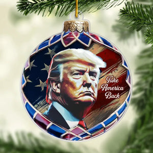 Your Voice Is Your Strength Let It Be Known - US Election Acrylic Custom Shaped Ornament - Christmas Gift And Decor For Conservative Supporters