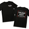 Take The Nation Back - US Elections Back And Front Printed Unisex T-shirt