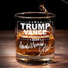 The Nation Will Be Great Again - US Election Whiskey Glass - Gift For Conservative Supporters