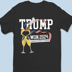 This Return Stands Out As A Key Moment In Our History - US Election Unisex T-shirt, Premium T-shirt, Hoodie