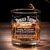 No.47 President, Quality Checked - US Election Whiskey Glass - Gift For Conservative Supporters