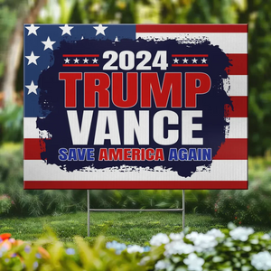 Change Is Coming And We Are Ready - US Elections Yard Sign, Decoration Gift For Conservative Supporters