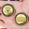 Join Us In Celebrating This Historic Win - US Elections Gold-Colored Coin