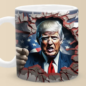 I'm Ready To Fight For This Nation - US Elections Mug - Gift For Conservative Supporters