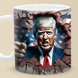 I'm Ready To Fight For This Nation - US Elections Mug - Gift For Conservative Supporters