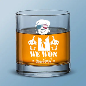 The Best Is Yet To Come For America - US Election Whiskey Glass - Gift For Conservative Supporters