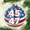 We Forge Ahead On The Road To Glory - US Election 2D Acrylic Custom Shaped Ornament - Christmas Gift And Decor For Conservative Supporters