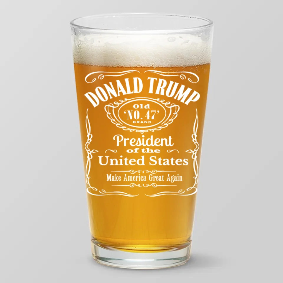 All For America - US Election Beer Glass