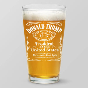 All For America - US Election Beer Glass