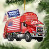 No Dream Is Too Big - US Election Acrylic Custom Shaped Ornament - Christmas Gift And Decor For Conservative Supporters
