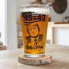 Nations Rise When People Believe - US Election Beer Glass