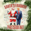 America’s Christmas Gift - US Election Acrylic Custom Shaped Ornament - Christmas Gift And Decor For Conservative Supporters