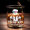 Strength Is Born From Shared Purpose - US Election Whiskey Glass - Gift For Conservative Supporters