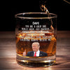 It’s Time To Believe In A Better Tomorrow - US Election Whiskey Glass - Gift For Conservative Supporters