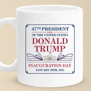 The United States Makes History Today - US Election Mug - Gift For Conservative Supporters