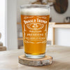 Cheers For Our Historical Victory - US Election Beer Glass