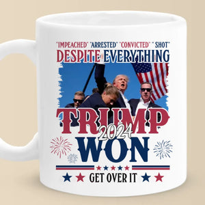 America Will Start Winning Again, Winning Like Never Before - US Election Mug - Gift For Conservative Supporters