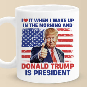 We Will Make America Proud Again - US Election Mug - Gift For Conservative Supporters