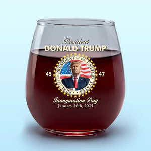 Take Our Home Back - US Election Wine Glass