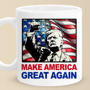 Hope Lights The Path Of A Nation - US Election Mug - Gift For Conservative Supporters