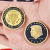 We Stand Together For Progress And Unity - US Elections Gold-Colored Coin