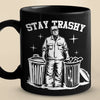 His Job Is To Clean Up America - US Election Black Mug