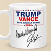 Let's Save America Together - US Elections Mug - Gift For Conservative Supporters
