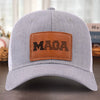 Celebrate Every Win, No Matter How Small - US Elections Leather Patch Hat - Gift For Conservative Supporters