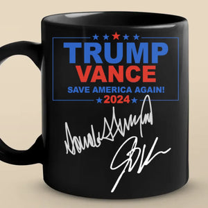 America Will Be Strong Again - US Election Black Mug