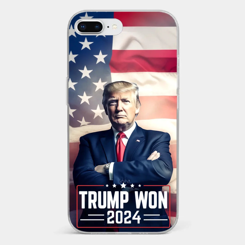 A Fresh Start For America’s Future - US Election Clear Phone Case - Gift For Conservative Supporters