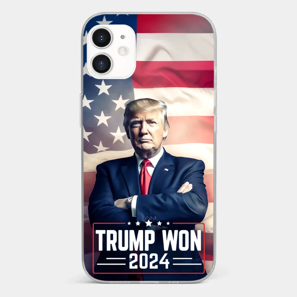 A Fresh Start For America’s Future - US Election Clear Phone Case - Gift For Conservative Supporters