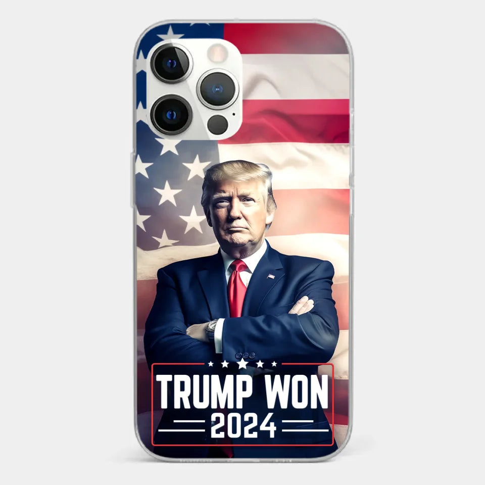A Fresh Start For America’s Future - US Election Clear Phone Case - Gift For Conservative Supporters