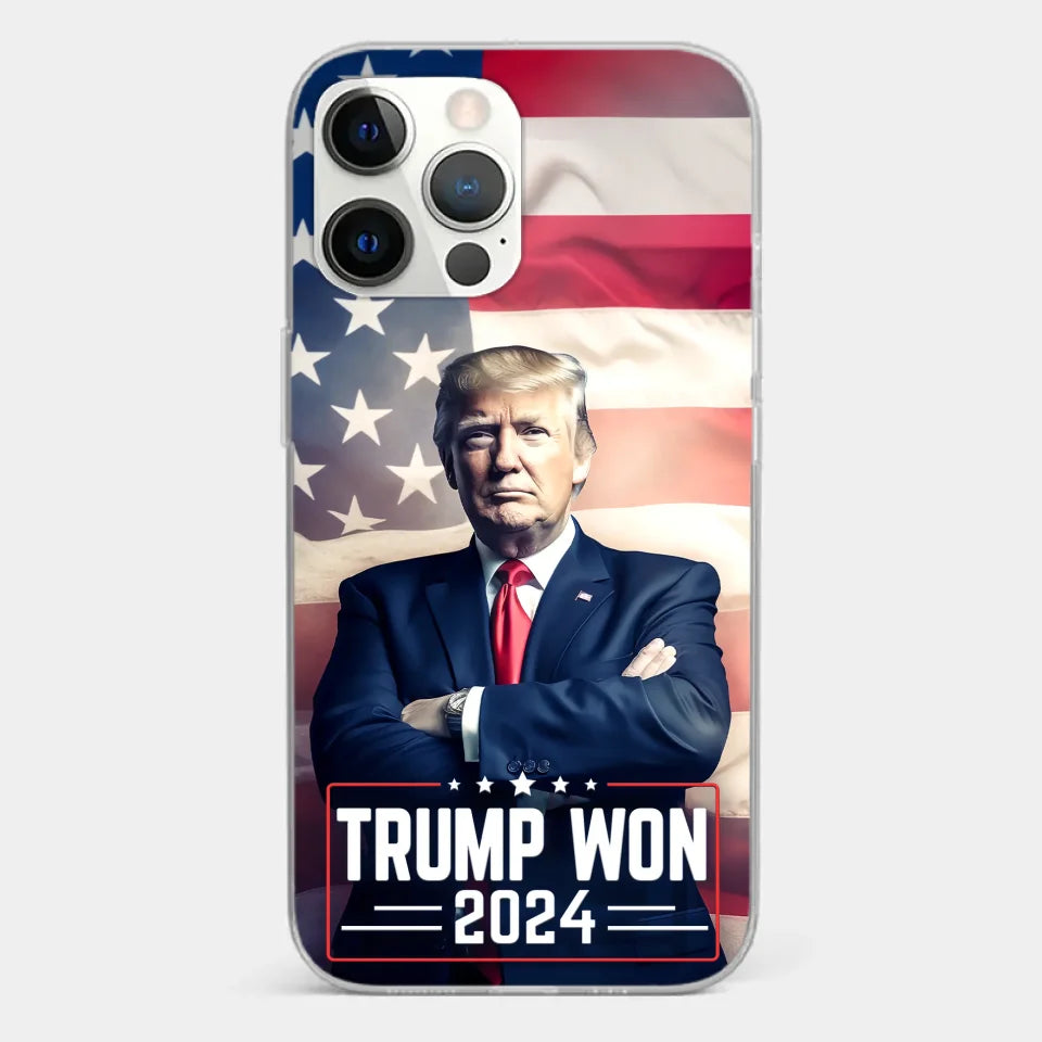 A Fresh Start For America’s Future - US Election Clear Phone Case - Gift For Conservative Supporters