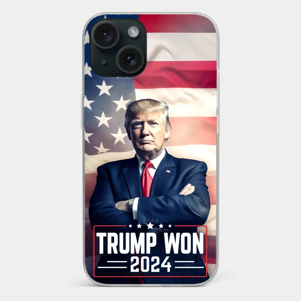 A Fresh Start For America’s Future - US Election Clear Phone Case - Gift For Conservative Supporters
