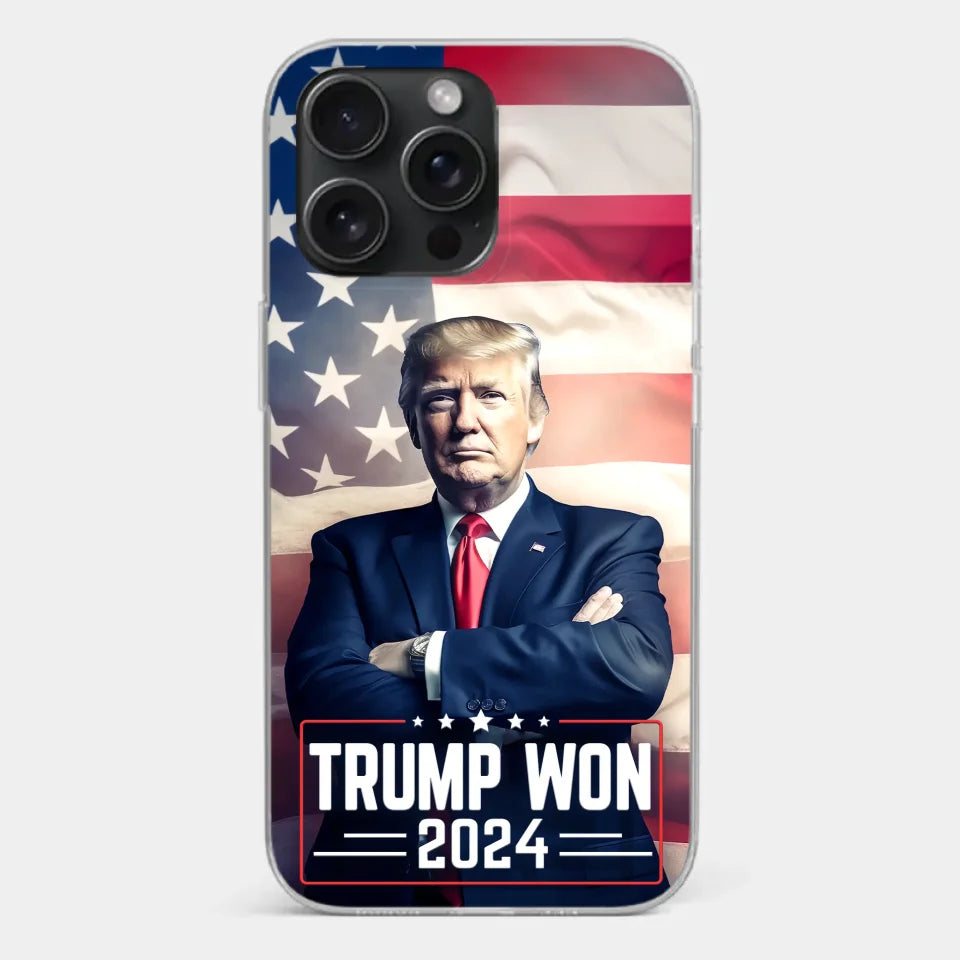 A Fresh Start For America’s Future - US Election Clear Phone Case - Gift For Conservative Supporters