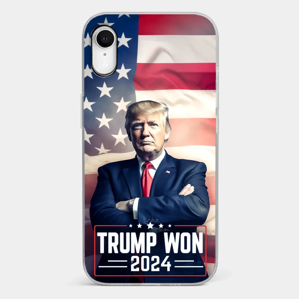 A Fresh Start For America’s Future - US Election Clear Phone Case - Gift For Conservative Supporters