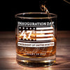 National Defender - US Election Whiskey Glass - Gift For Conservative Supporters