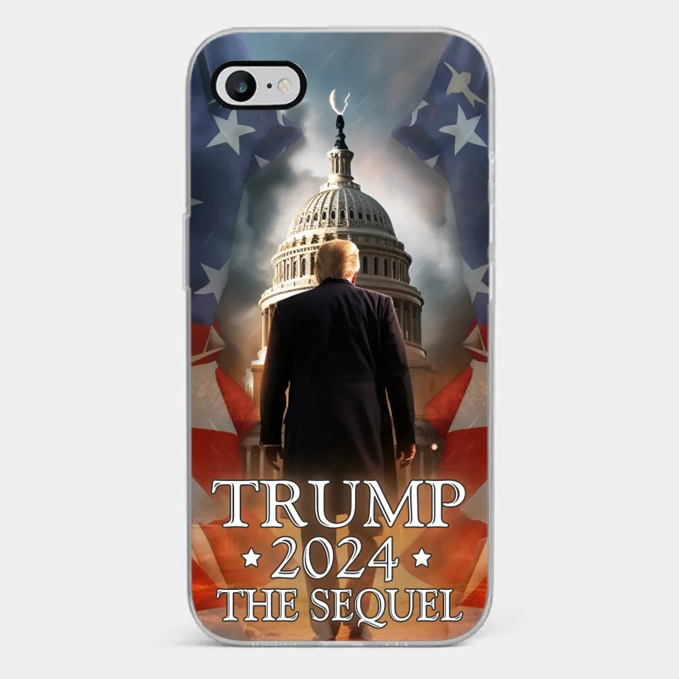Time To Start A New Chapter - US Election Clear Phone Case - Gift For Conservative Supporters