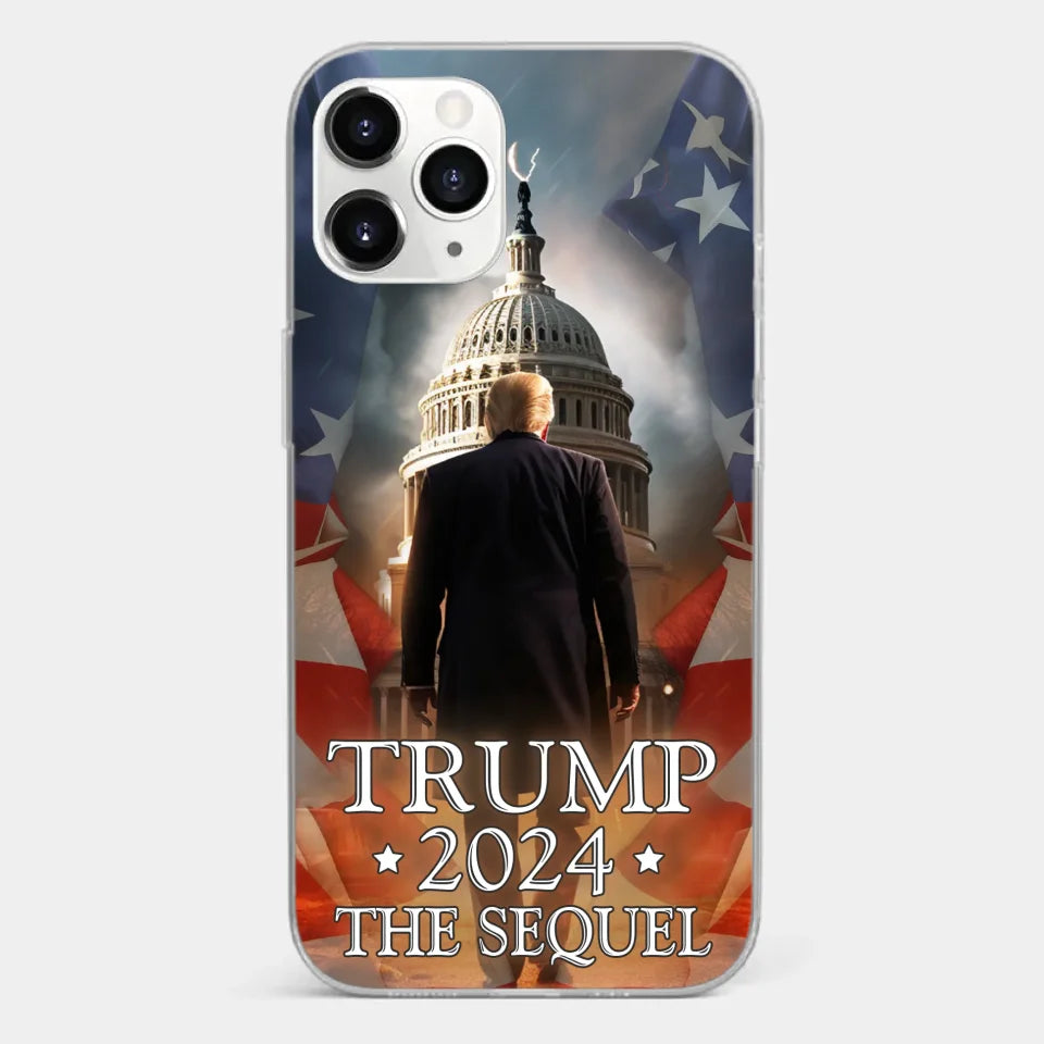 Time To Start A New Chapter - US Election Clear Phone Case - Gift For Conservative Supporters
