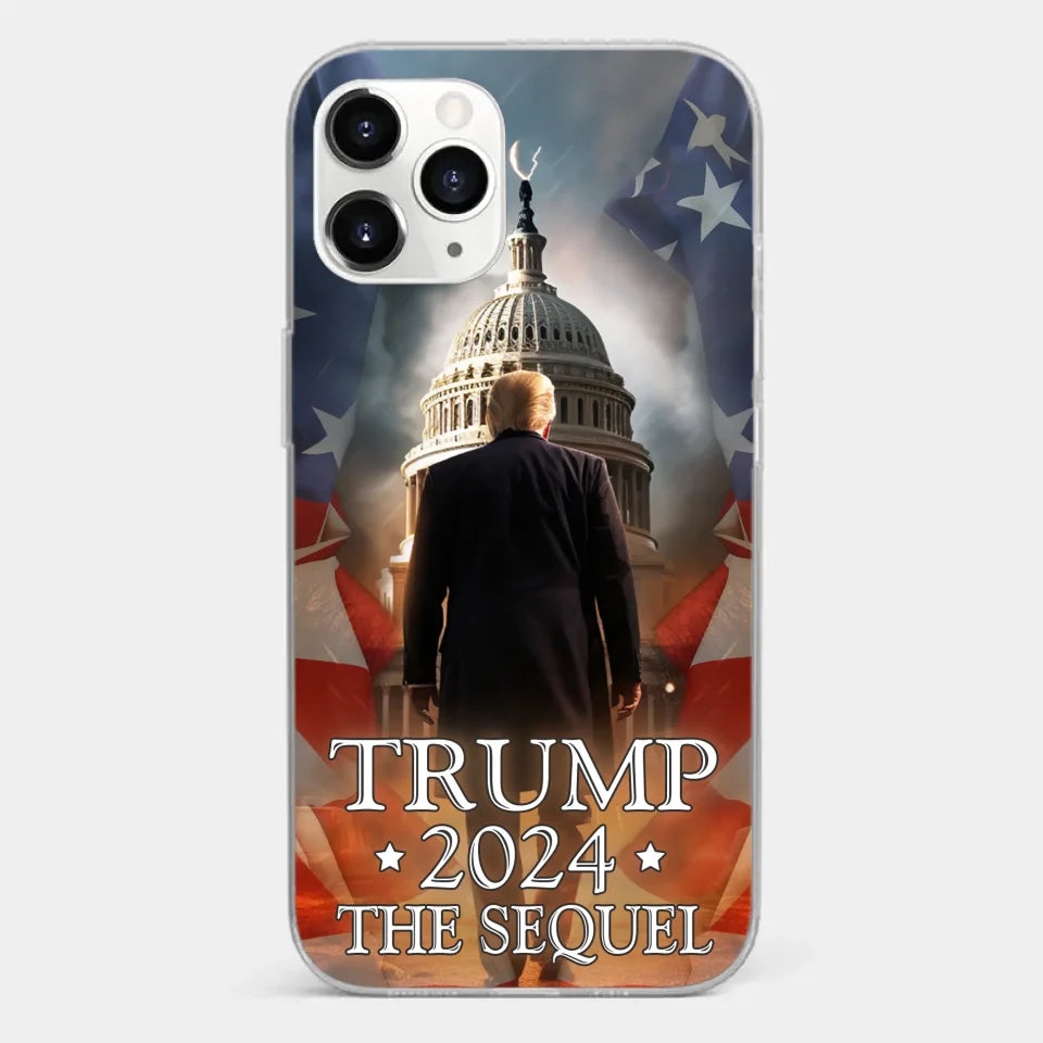Time To Start A New Chapter - US Election Clear Phone Case - Gift For Conservative Supporters