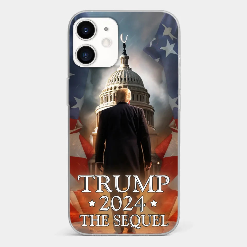 Time To Start A New Chapter - US Election Clear Phone Case - Gift For Conservative Supporters