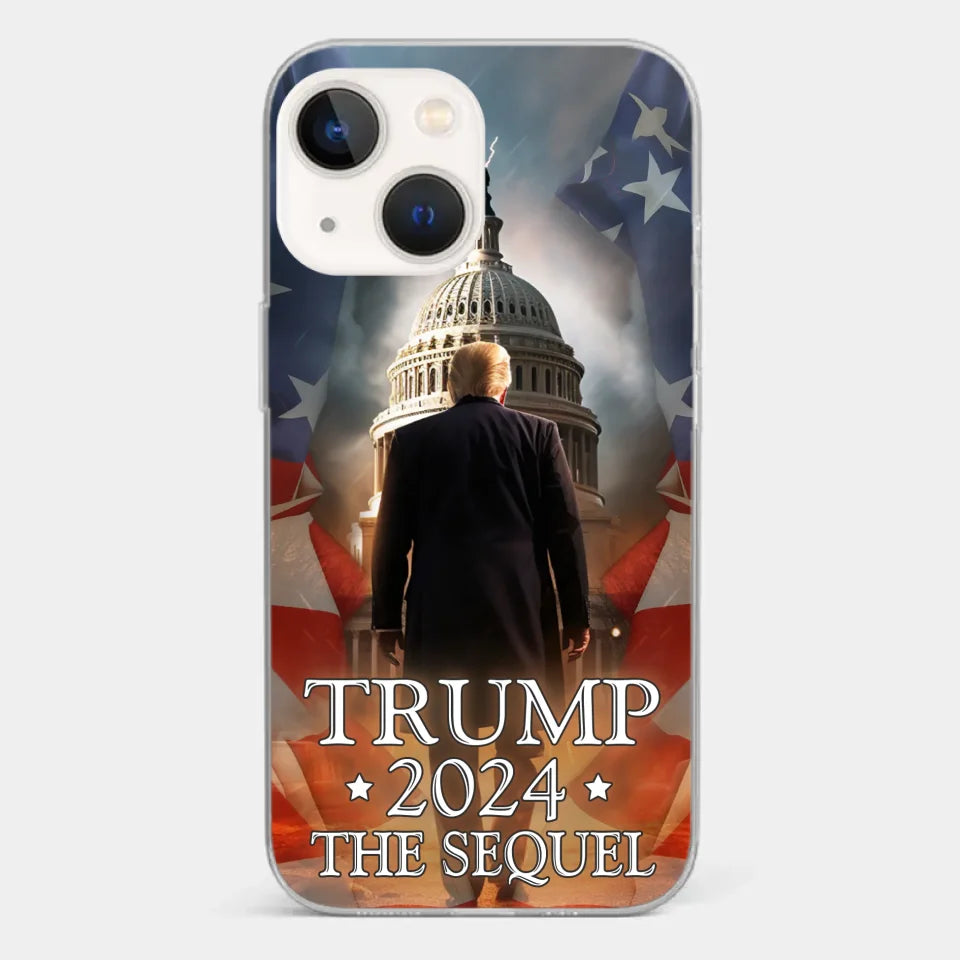 Time To Start A New Chapter - US Election Clear Phone Case - Gift For Conservative Supporters