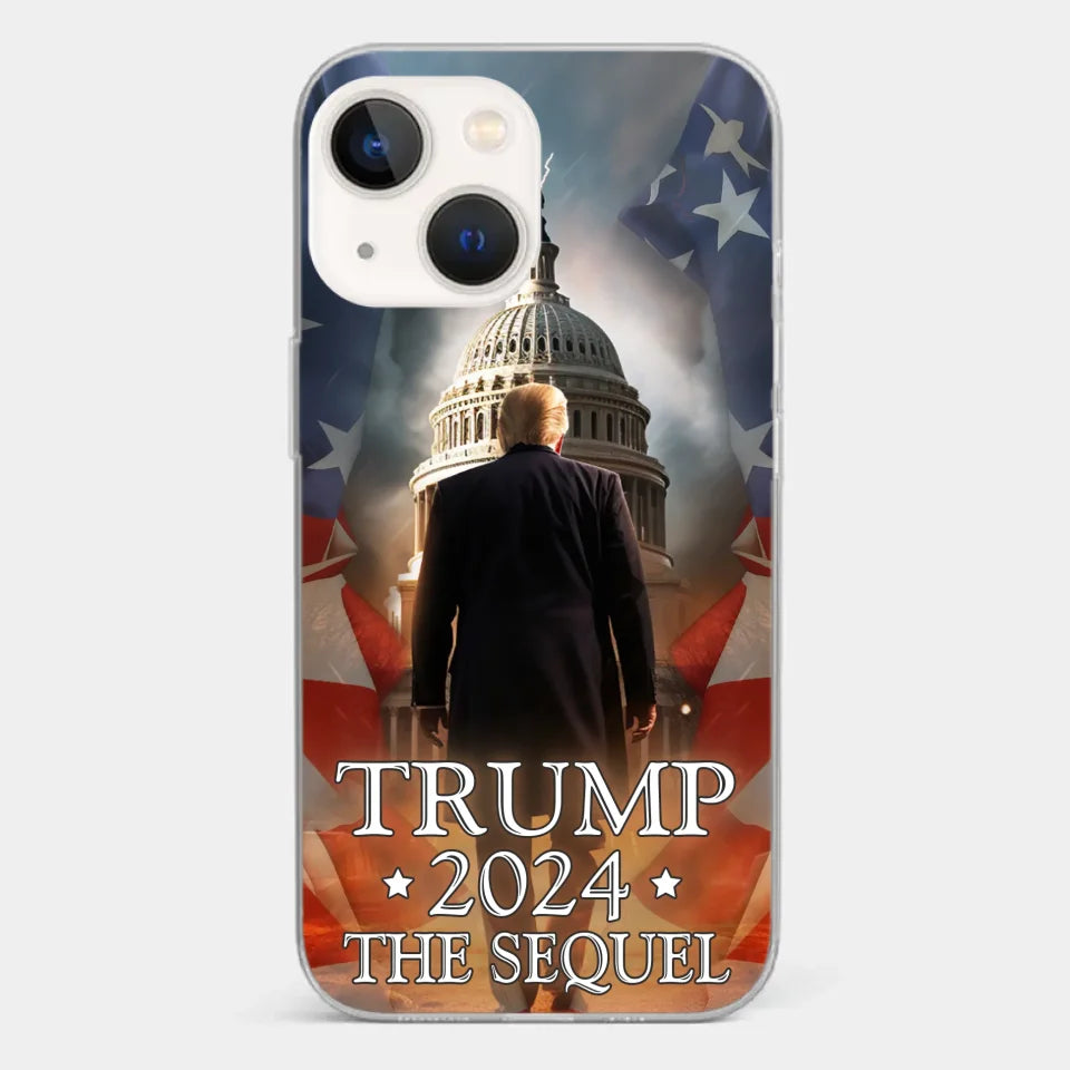 Time To Start A New Chapter - US Election Clear Phone Case - Gift For Conservative Supporters