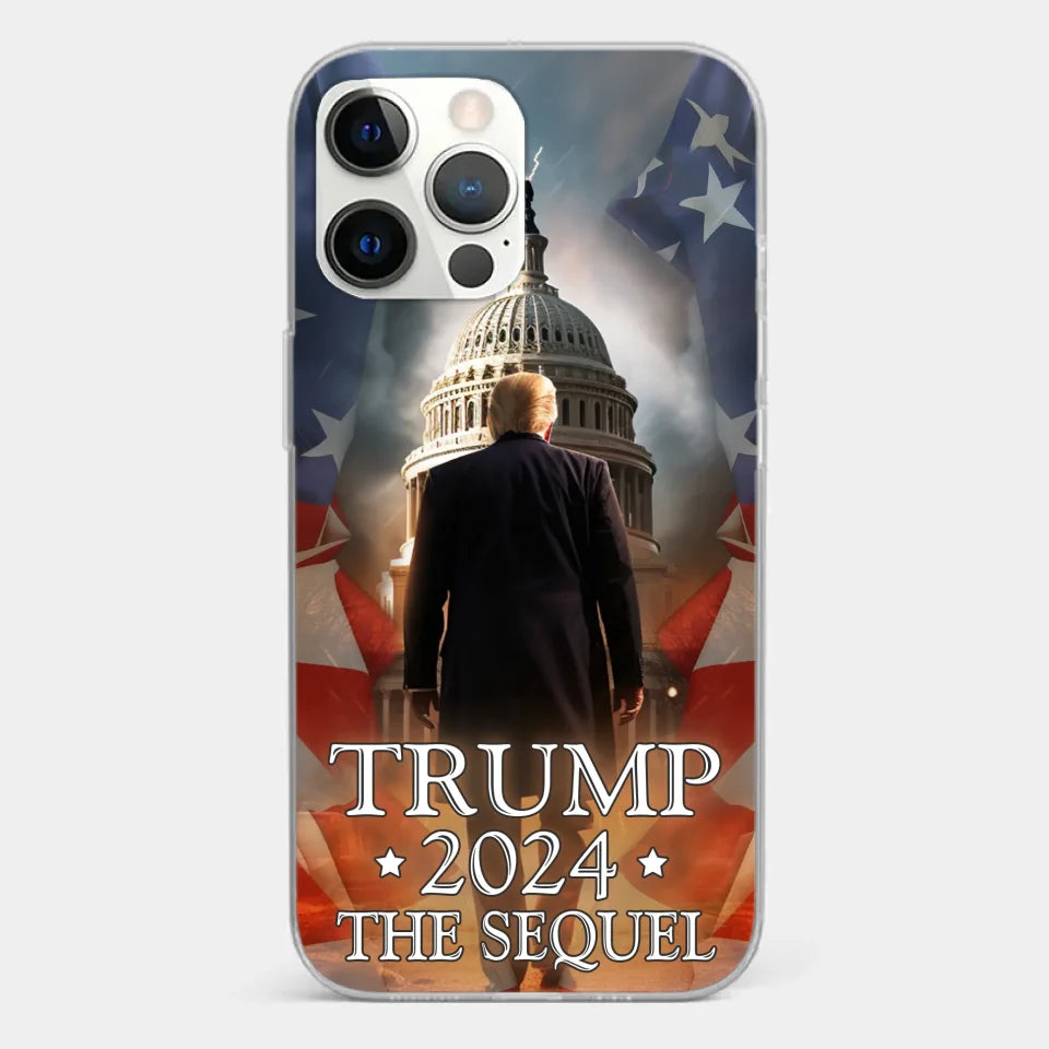 Time To Start A New Chapter - US Election Clear Phone Case - Gift For Conservative Supporters
