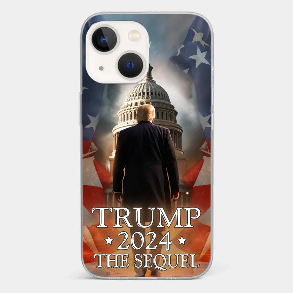 Time To Start A New Chapter - US Election Clear Phone Case - Gift For Conservative Supporters
