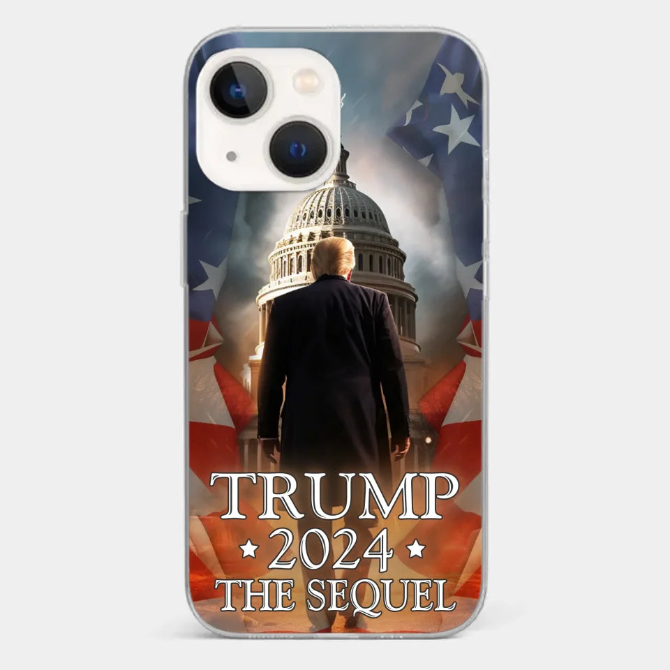 Time To Start A New Chapter - US Election Clear Phone Case - Gift For Conservative Supporters