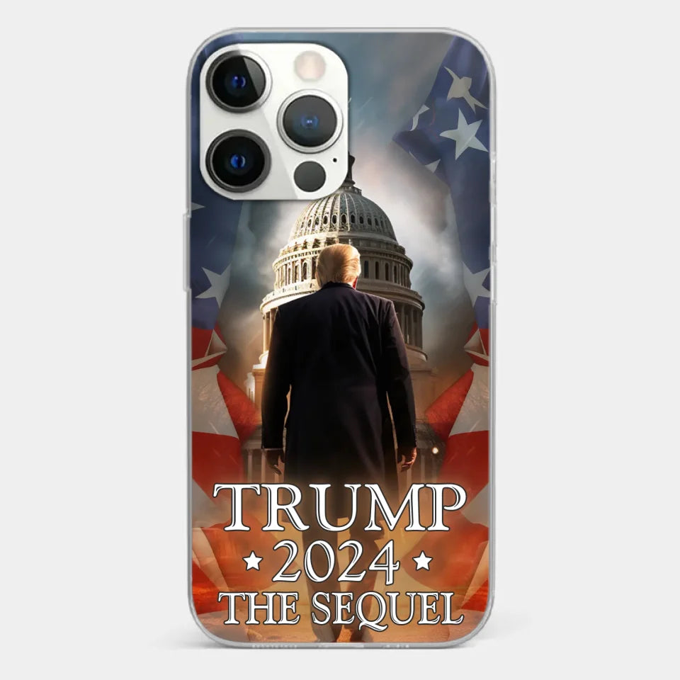 Time To Start A New Chapter - US Election Clear Phone Case - Gift For Conservative Supporters